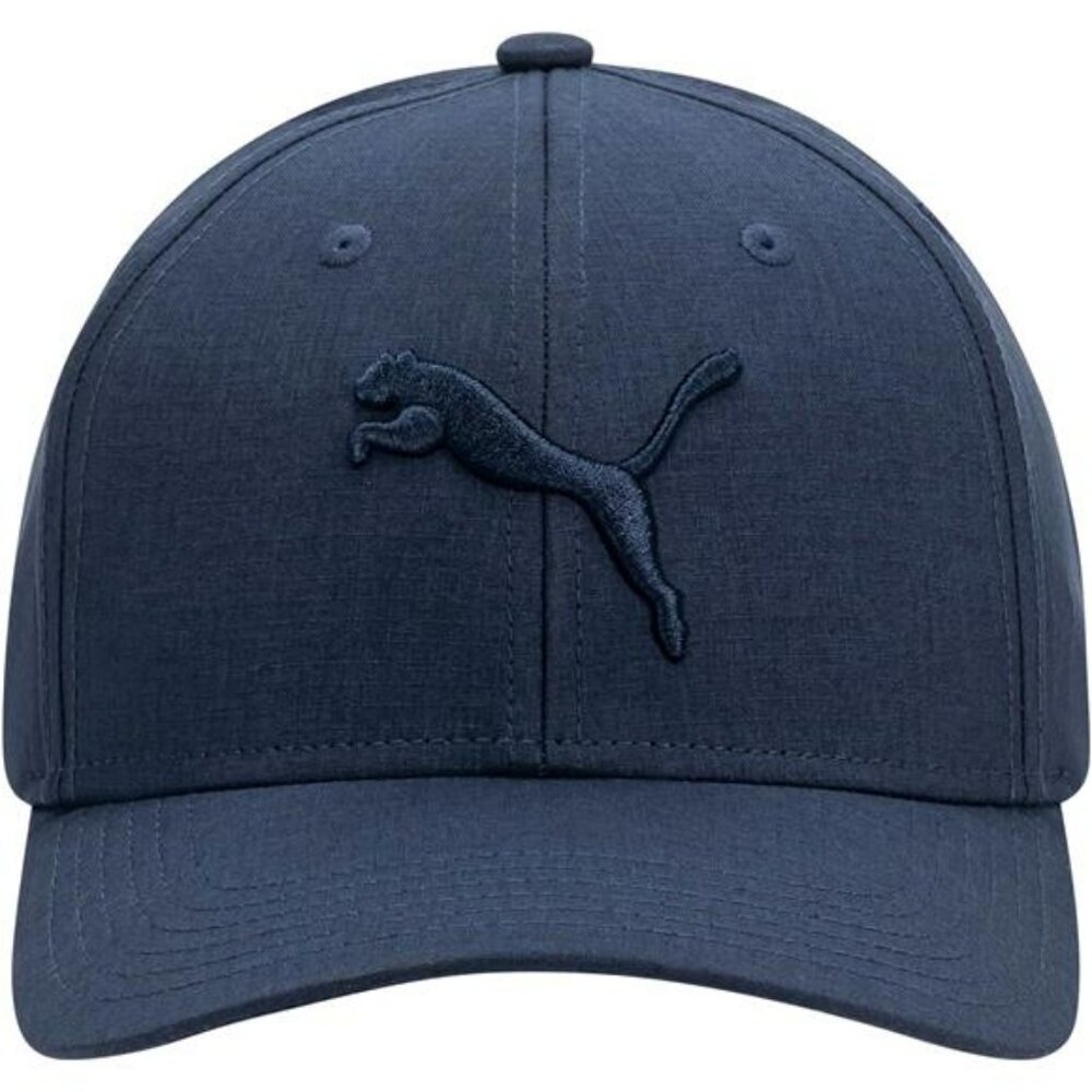 Mens black snapback flat brim hat adjustable cotton twill baseball cap